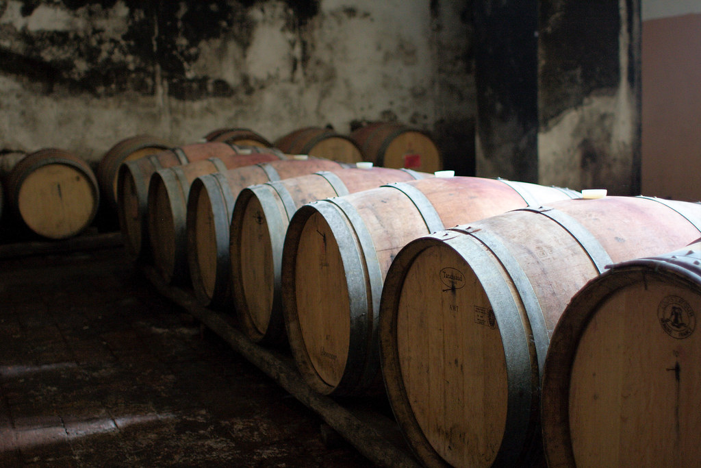 Wine barrels We also took a tour of the Varramista Vineyar… Flickr