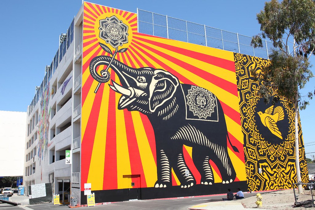 West Hollywood Library Murals photo credit Joshua Barash Flickr