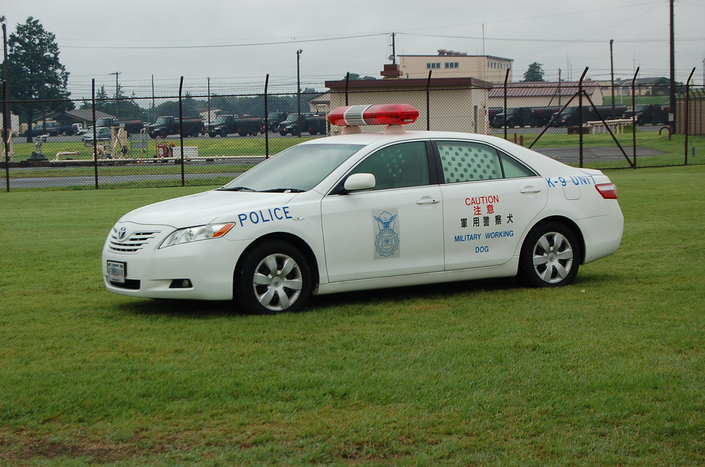 USAF SP POLICE CAR K－9 UNIT USAF YOKOTA AB TOKYO JAPAN SEC… Flickr