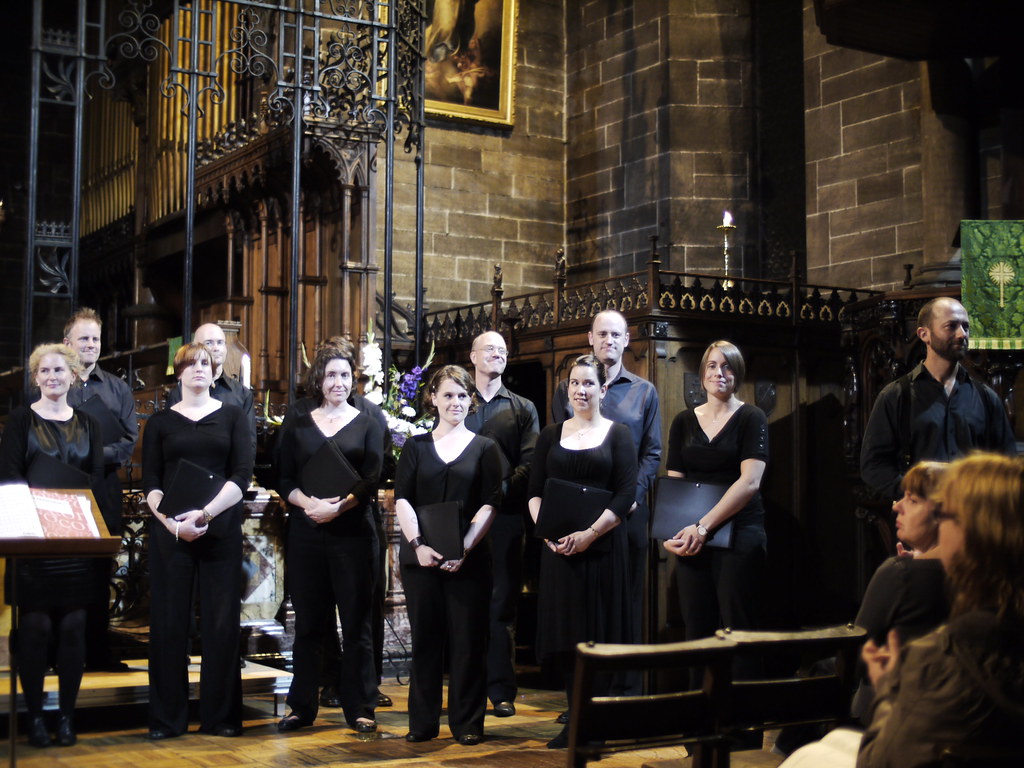 Chorus and Director The chorus who were expertly performin… Flickr