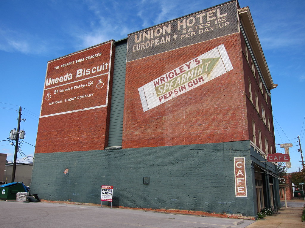 Union Hotel and Union Cafe, Front St. Meridian, MS Flickr