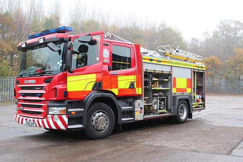 Hereford & Worcester Fire and Rescue Service training at K ...