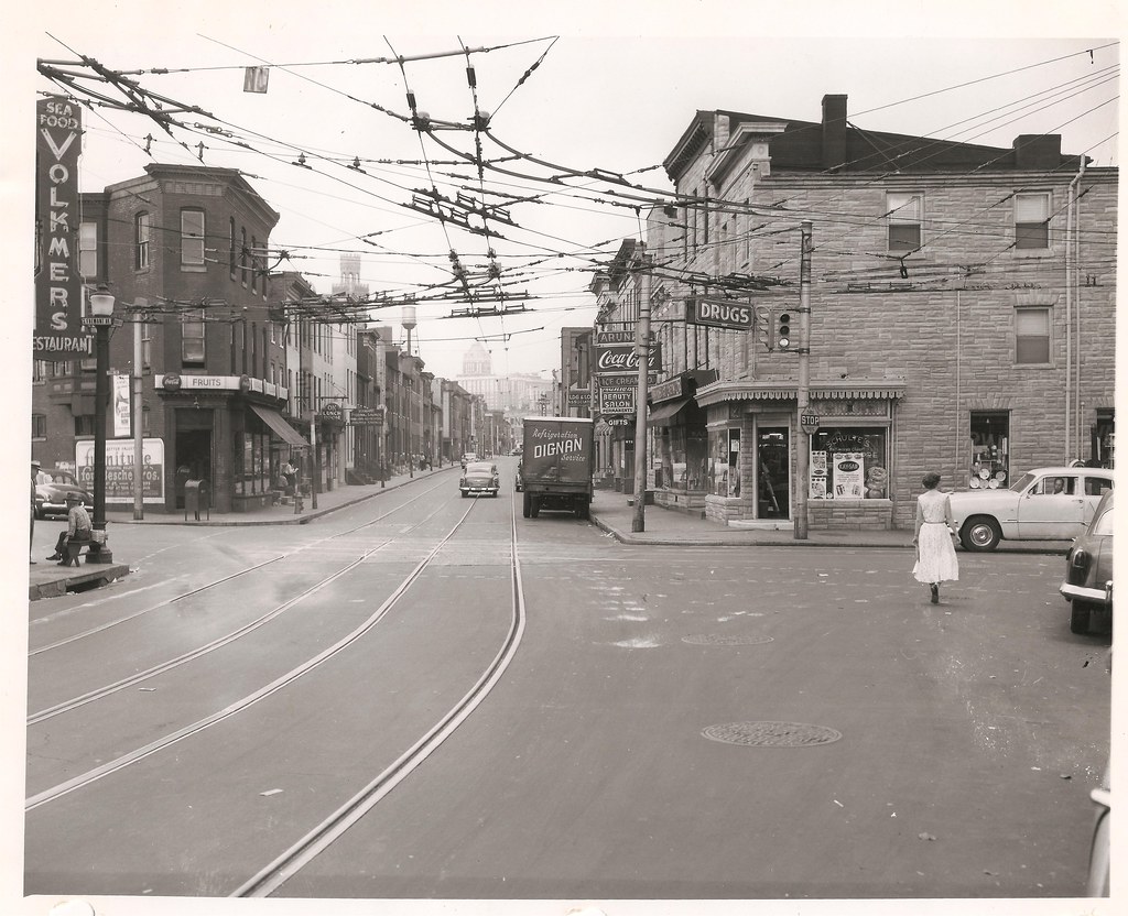 Baltimore Washington Blvd and Fremont 1954 Kevin Mueller Flickr