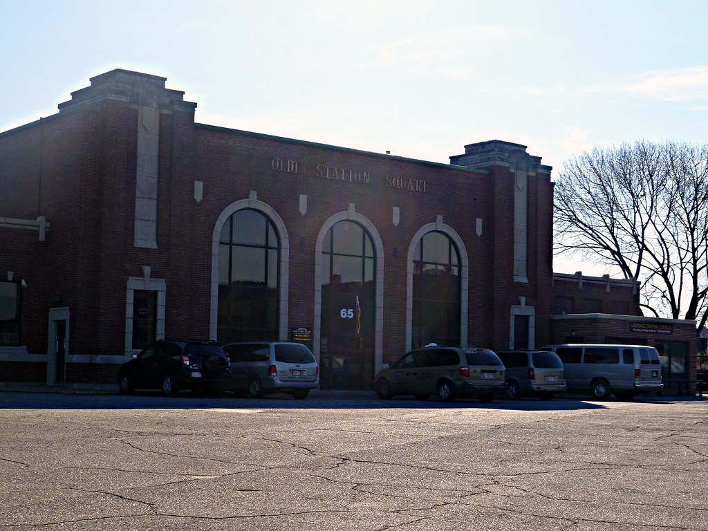 former Lawrence train station This building is now an offi… Flickr