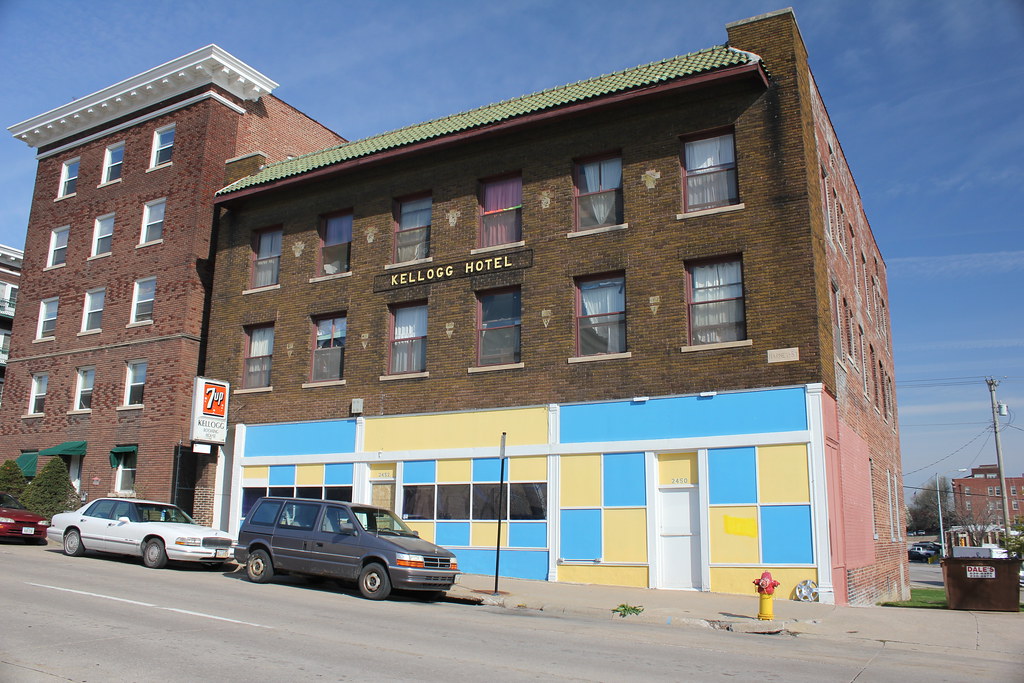 Kellogg Hotel Omaha, NE Built in 1917 as a rooming house… Flickr