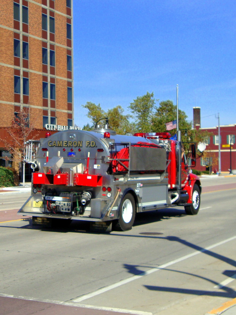 Cameron, WI Fire Dept. Tanker Truck. Mark Flickr