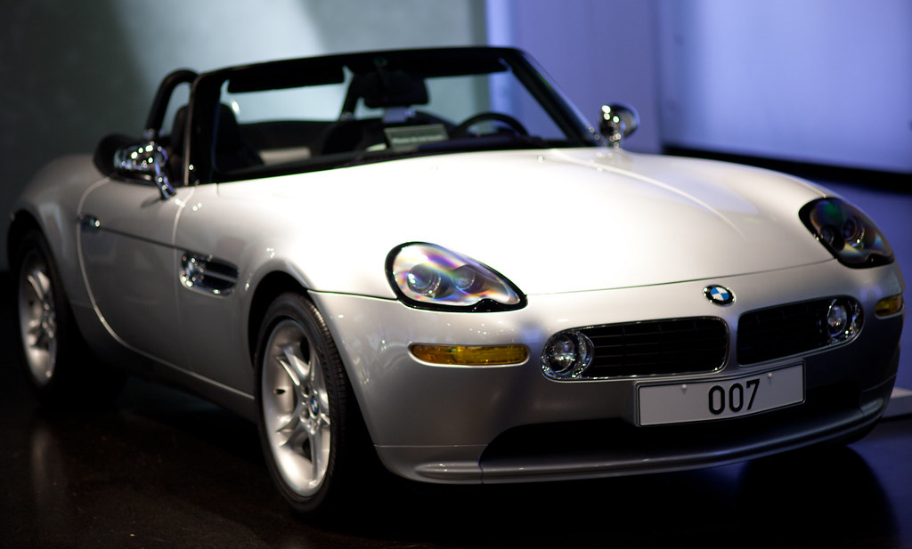 James Bond 007 BMW Z8 was a roadster car produced by Germa… Flickr