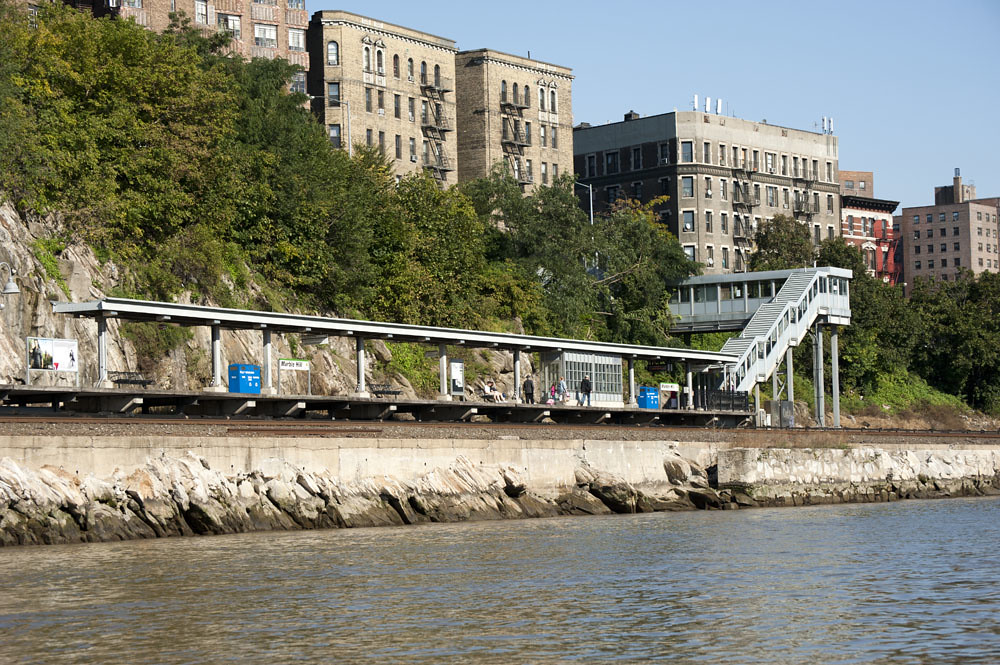 Marble Hill train station, Bronx, New York, served by Metr… Flickr