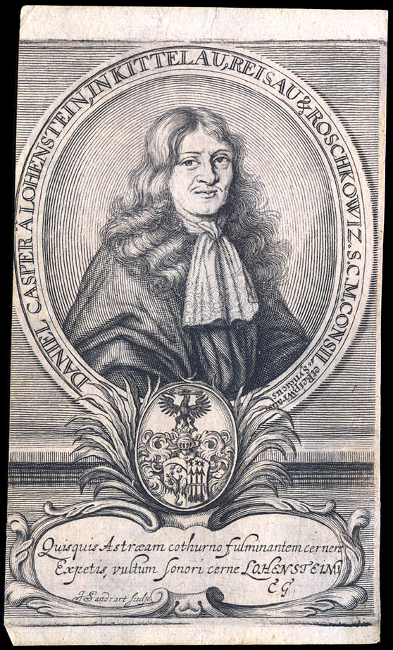 Daniel Casper a Lohenstein 1 grafiskt blad, kopparstick Ko… Flickr