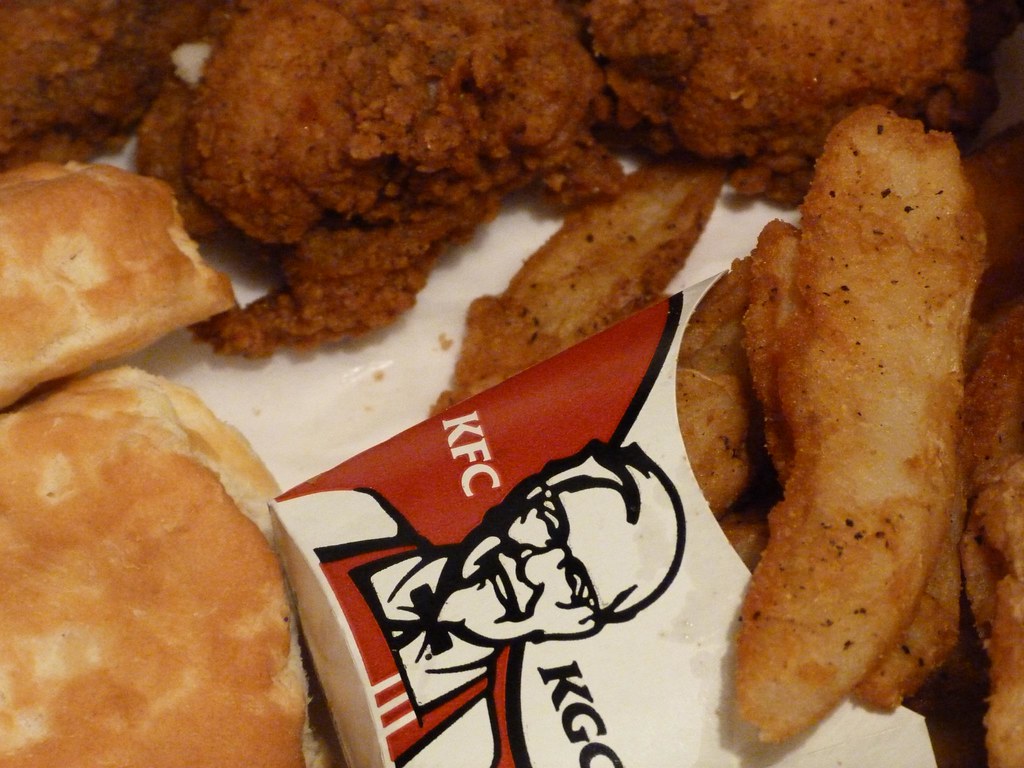 Kentucky Fried Chicken right down the street Rusty Clark 100K