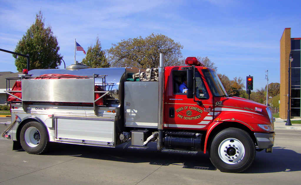 Town Of Cameron, WI Fire Dept. Tanker 02. Mark Flickr