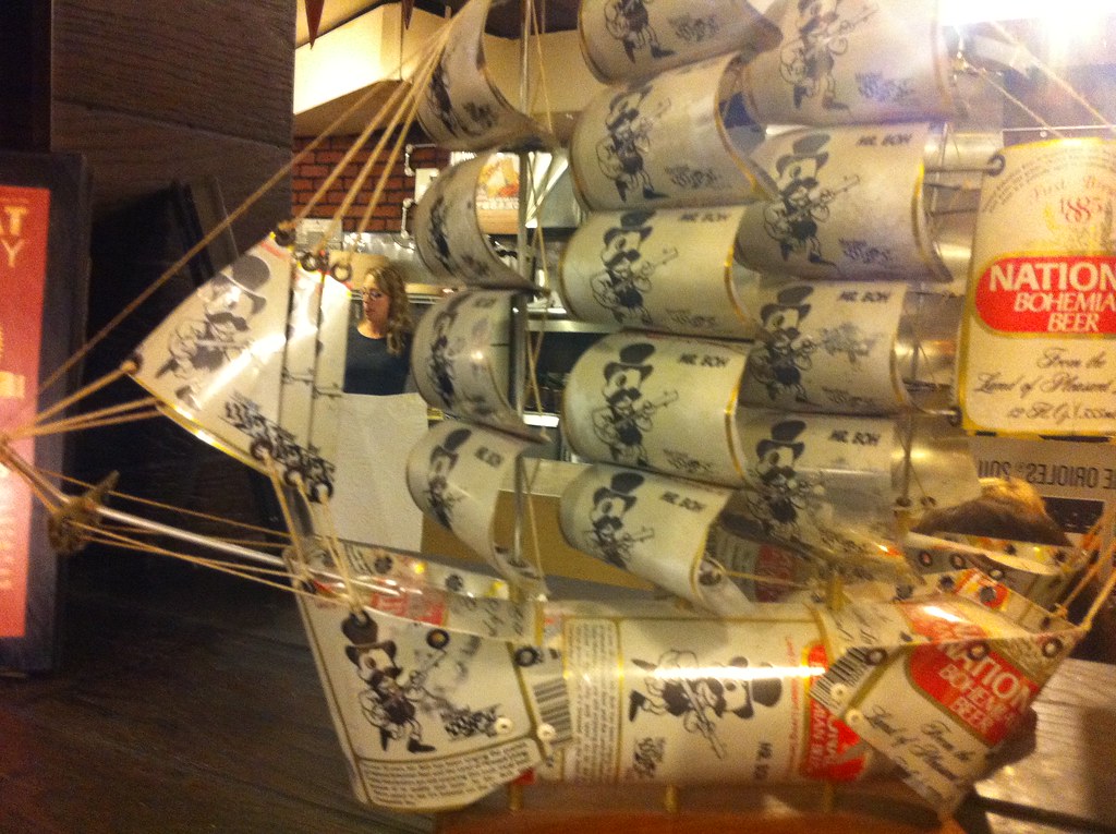 natty boh schooner LP Steamers, Baltimore MD artgerly Flickr