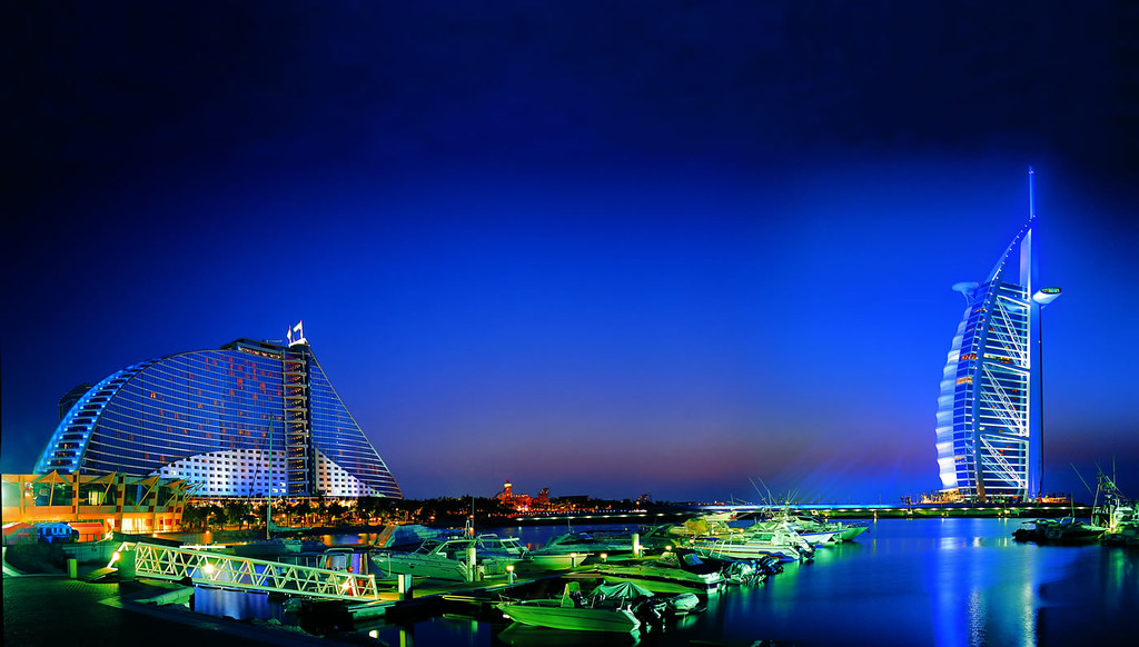 Jumeirah Beach at Night, Dubai Tropical Sky Flickr