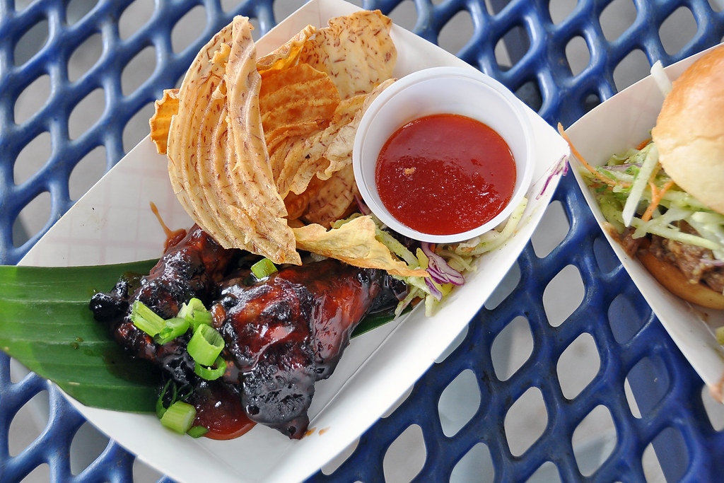 Chomp Chomp Nation Singapore Sling Wings Food Truck Lunc