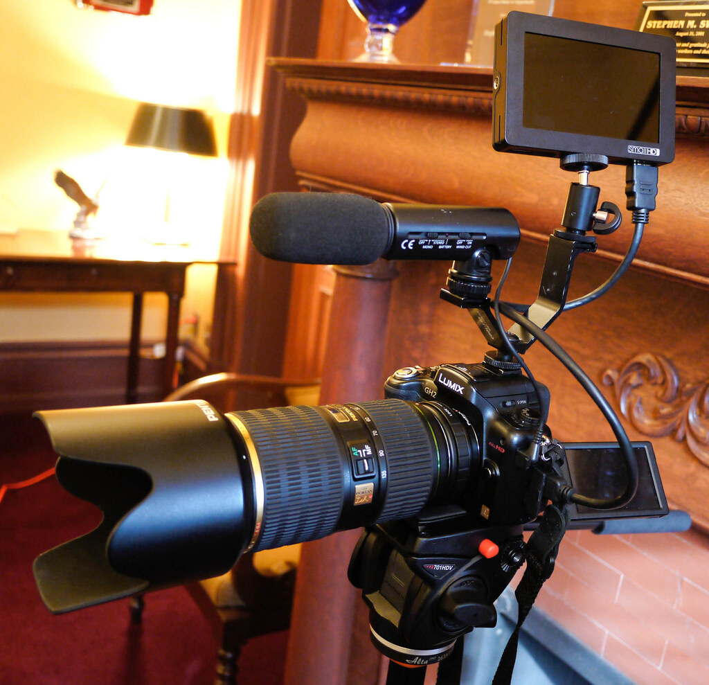 Panasonic GH2 shooting video with a Pentax zoom lens. Flickr