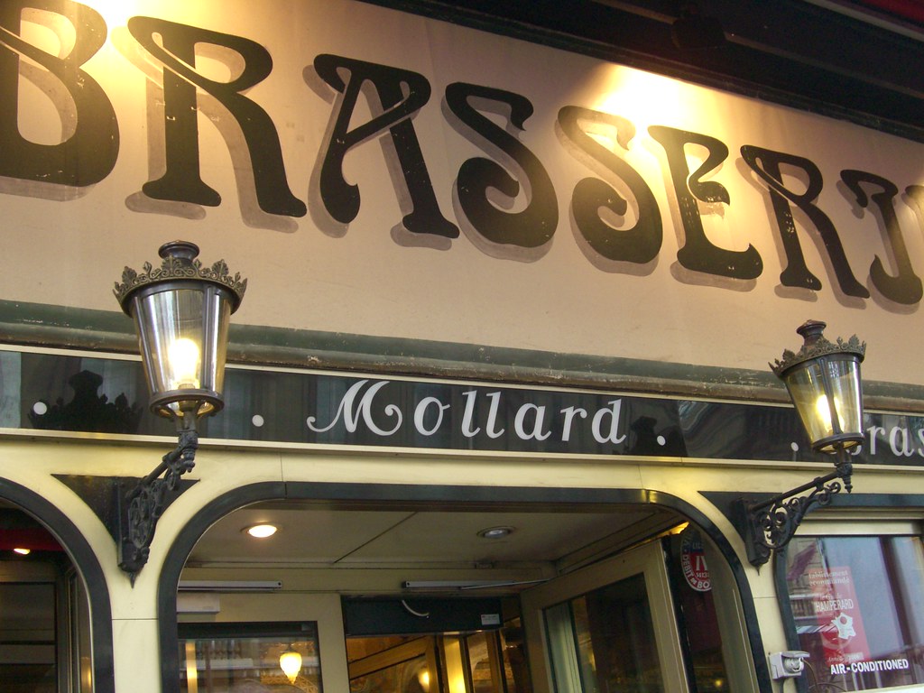 Restaurant Mollard 115 rue SaintLazare, Paris VIIIe Flickr