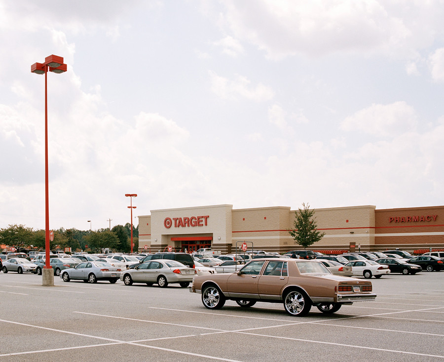 Target parking lot. Greenville, SC, 2011. Sean Litchfield Flickr