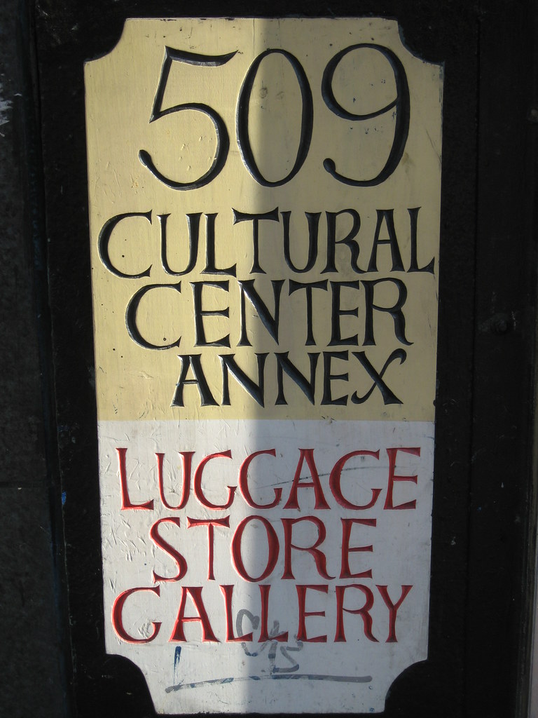 The Luggage Store Sign for the Luggage Store Gallery, 1007… Flickr