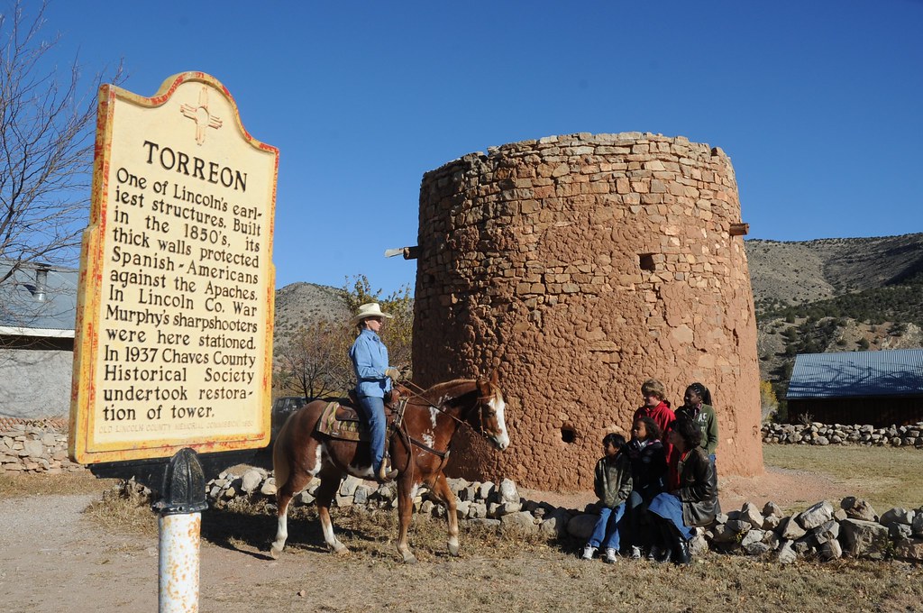 Historic Torreon in Lincoln, New Mexico. Flickr