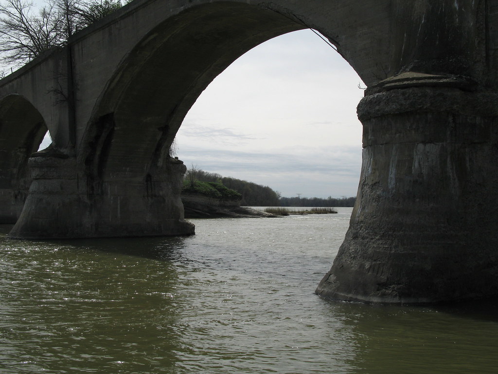 Old Bridge across Maumee River, Waterville, Ohio a photo on Flickriver
