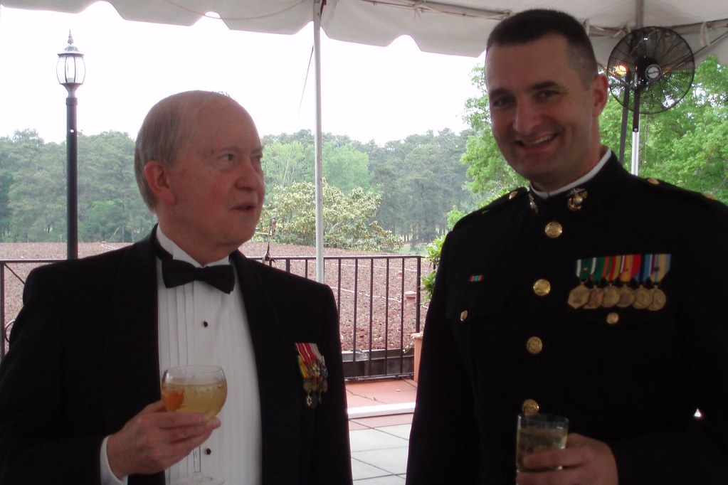 06. Dr. John Endicott and Steve McConnell Marine Corps Association of