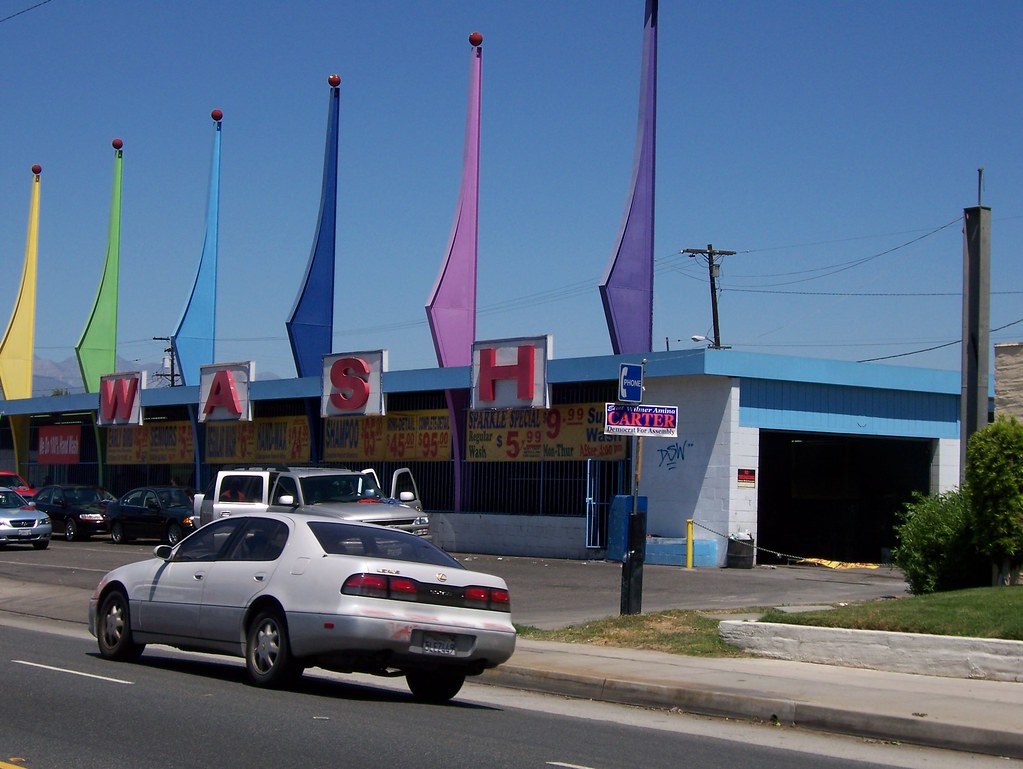 1950s car wash San Bernardino, CA El Mistico Flickr