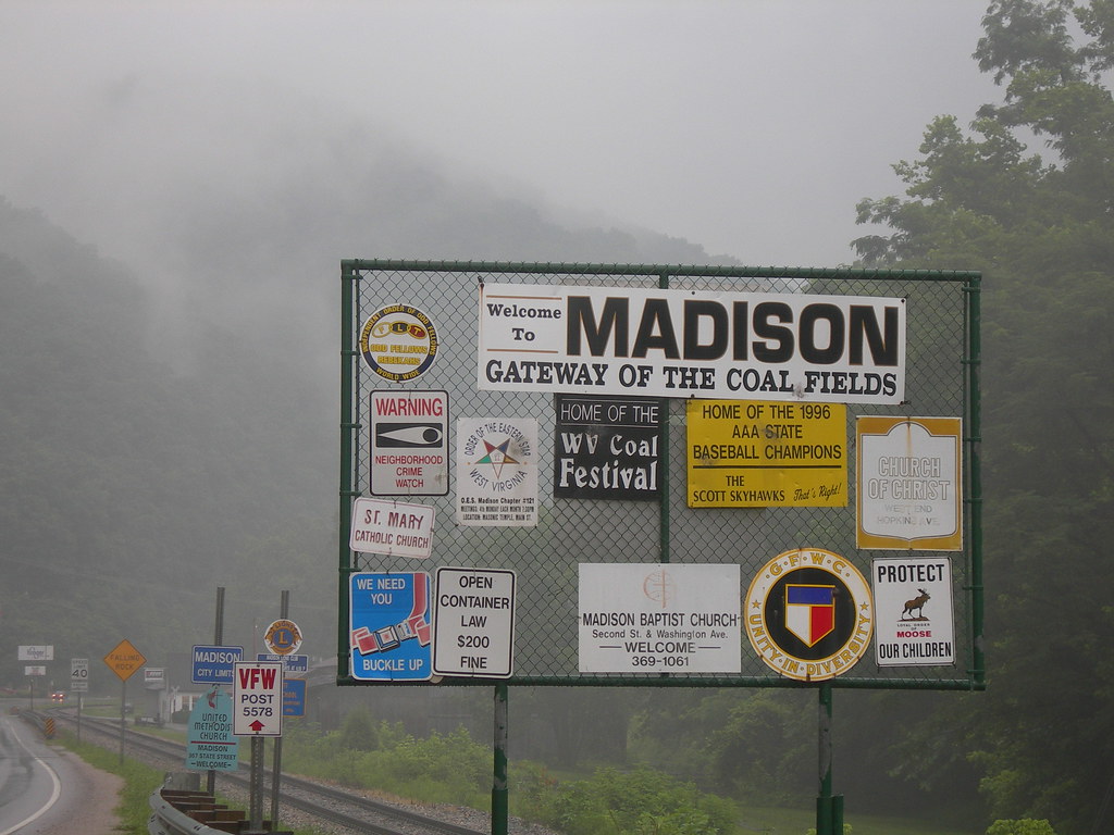 to Madison Madison, West VirginiaBoone County Jimmy