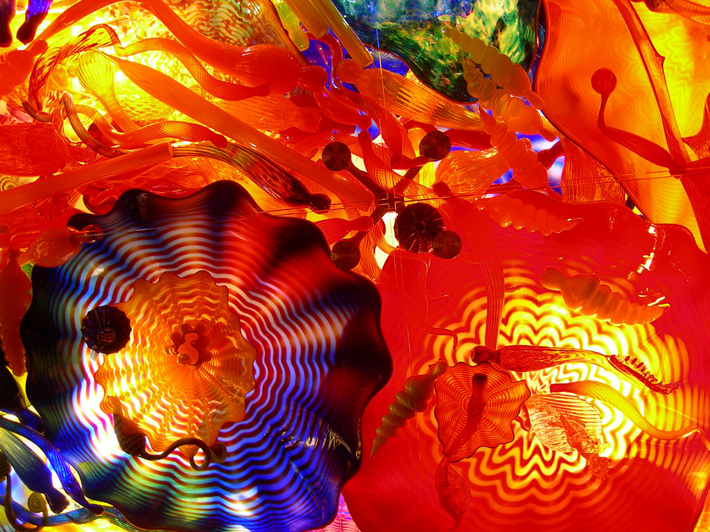 Blown Glass Blown Glass at the Indianapolis Childrens Muse… Dave