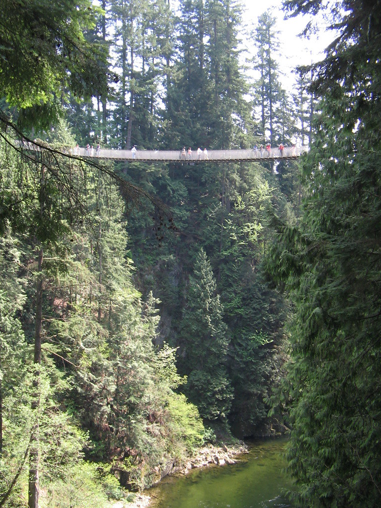 Capilano Suspension Bridge, Vancouver Scary! Antony Stanley Flickr
