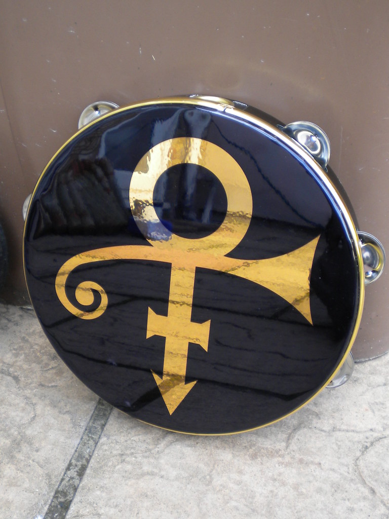 Prince Tambourine Remo Official Gold Symbol Prince Tambour… Flickr