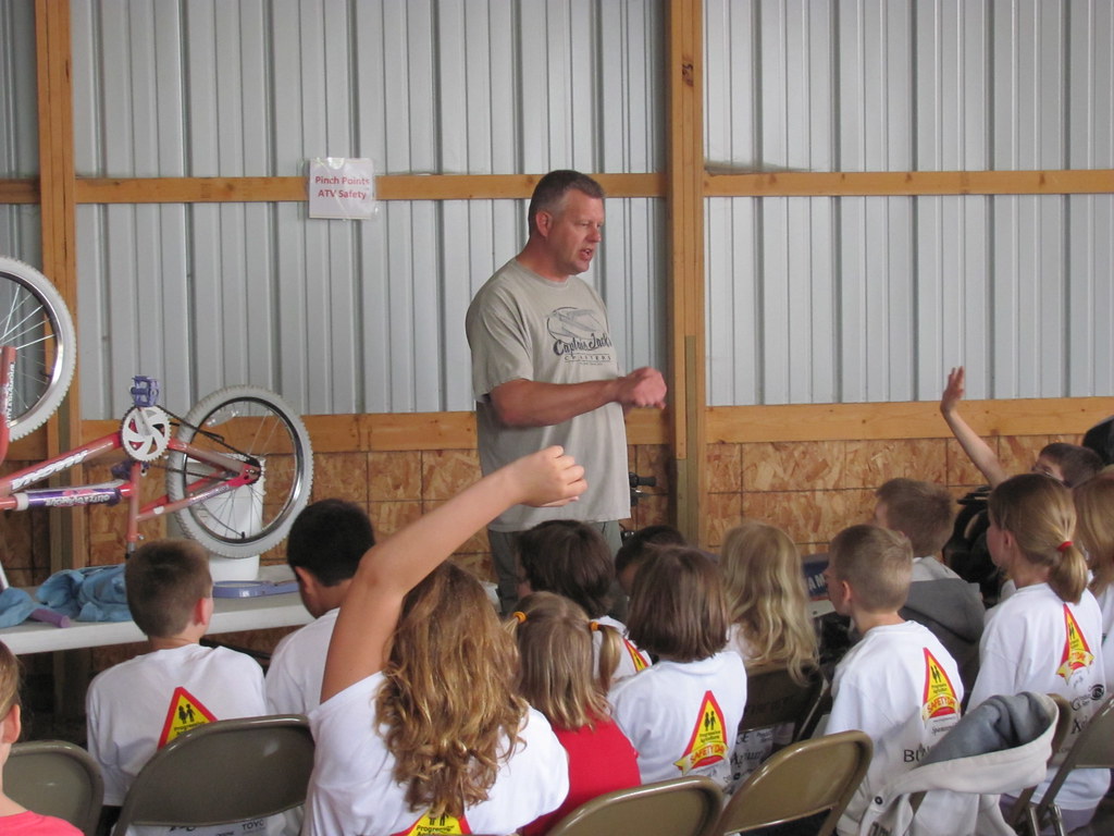 Dodge County Farm Safety Mark Wilcox Trains MN Farm Bureau APDs