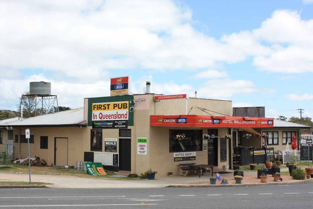Wallangarra Hotel, Wallangarra, Qld. Tenterfield Street, W… Flickr