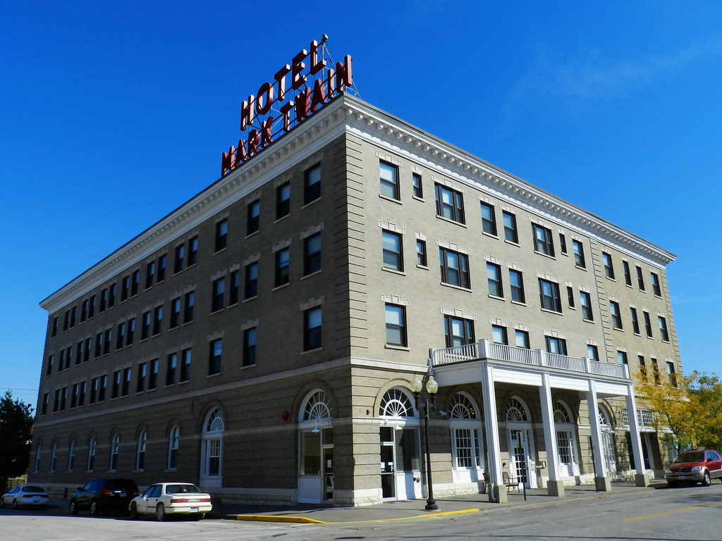 Mark Twain Hotel Today, used as apartments, the Mark Twain… Flickr