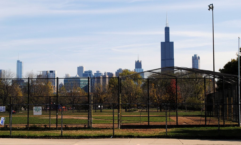 The Loop from the near west side. Skinner Park Chicago. Flickr