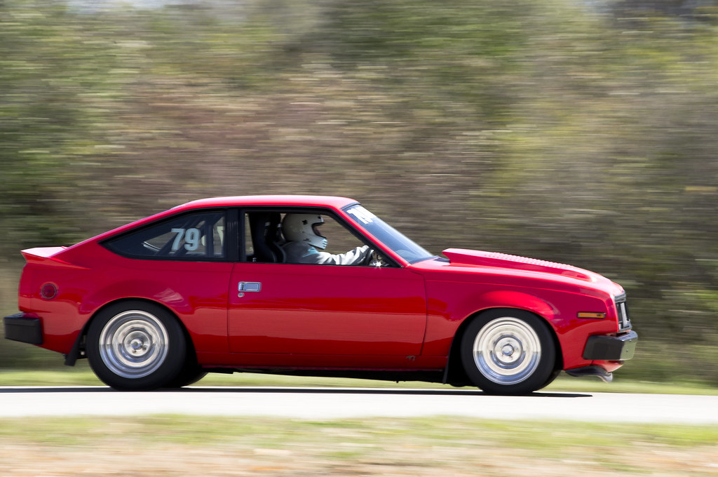 AMC Spirit AMX AMC Spirit AMX on the track at Blackhawk Fa… Flickr