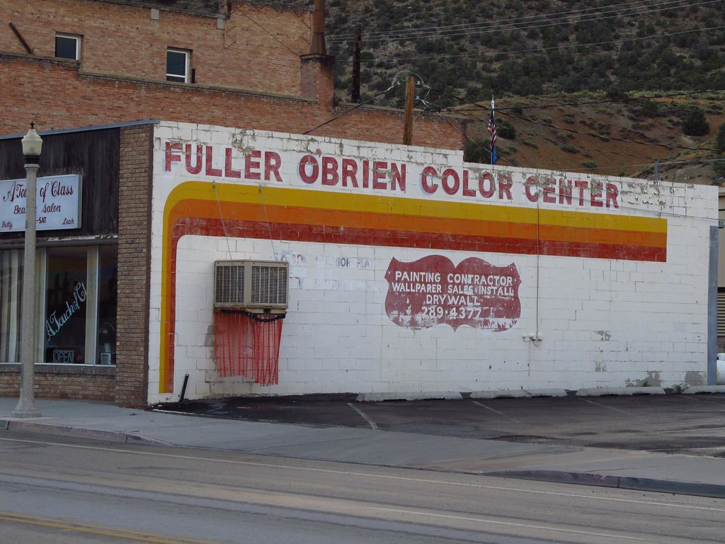 Ely, Nevada Fuller O'Brien Color Center Ghost Sign Jasperdo Flickr
