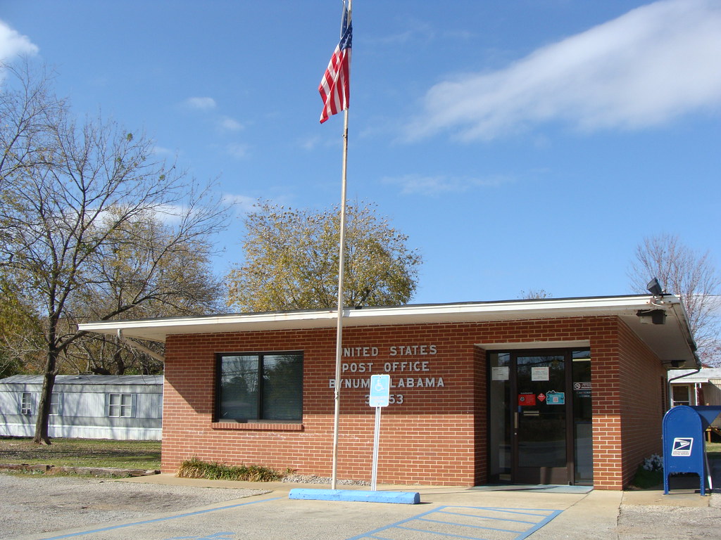 Bynum, Al. Post Office Bynum, Al. community in the Oxford,… Flickr