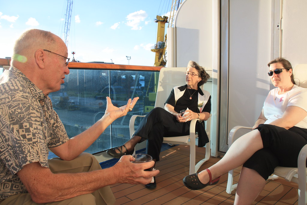 Sail Away Sail Away with some people we met from Cal. Cathy and Dan