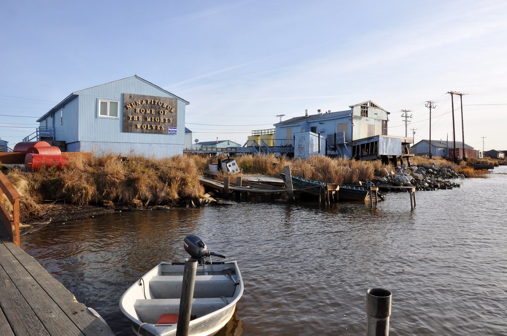 to Nunapitchuk At school dock. Dr_Moriarty Flickr