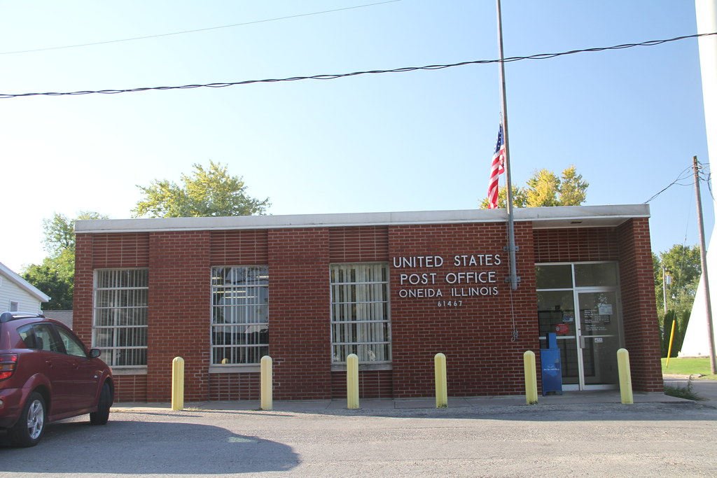 Oneida IL, Post Office, 61467, Oneida Illinois, Knox Count… Flickr