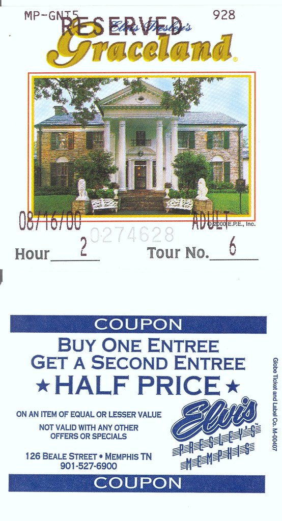 Graceland Tickets Elvis Presley hytam2 Flickr