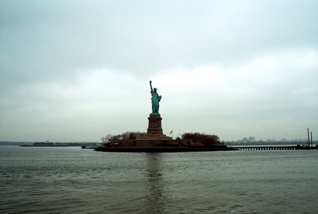 Statue of Liberty Film from NYC over Spring Break Nathan Ellwood