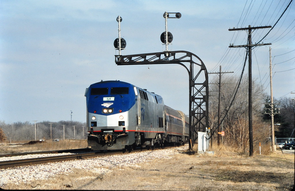 Amtrak at Springfield IL ,2004 Amtrak south bound at Sprin… Flickr