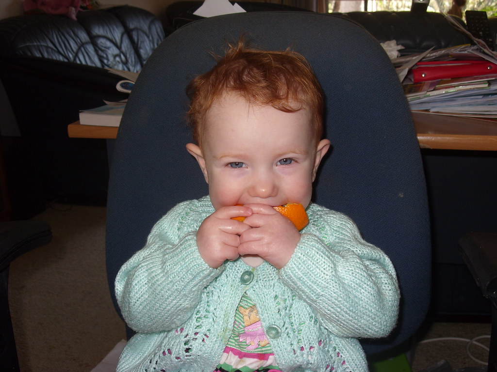 yummy orange, skin and all. fibev1 Flickr