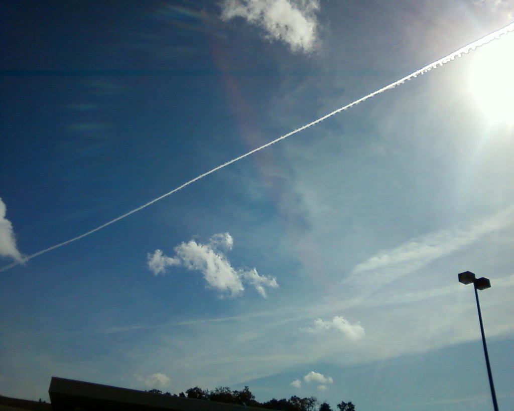 11/14/2011 1030 AM CST Chemtrail Charenton, Louisiana Flickr