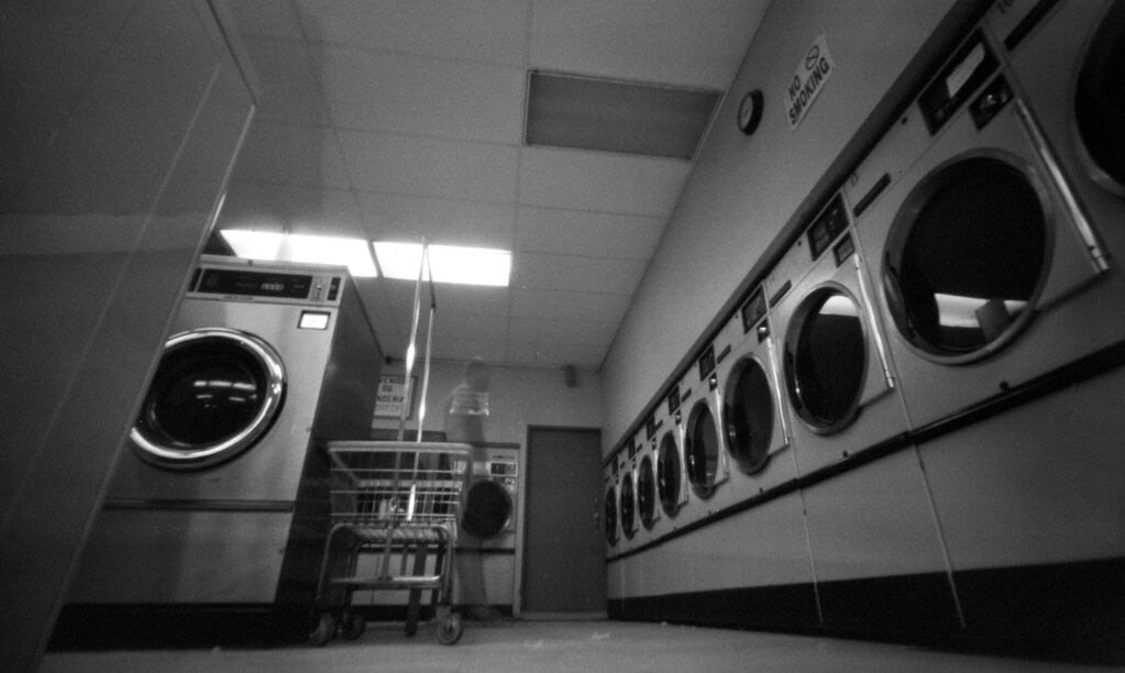 Ghost of the Laundromat We rolled into Newport, Oregon in … Flickr