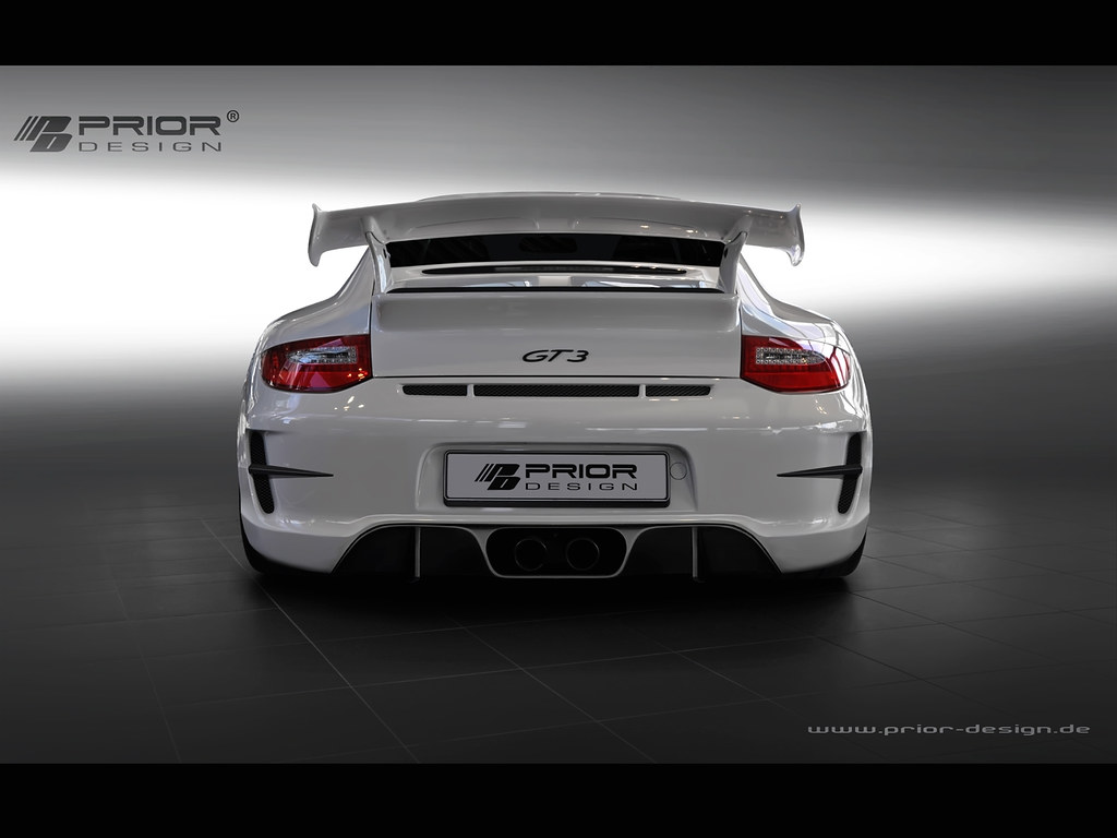 Porsche 997.2 GT3 Full body kit, Front bumper with front l… | Flickr