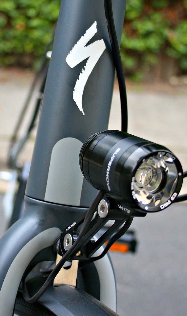 Front Light Powered by front hub dynamo. Specialized Sourc… Flickr