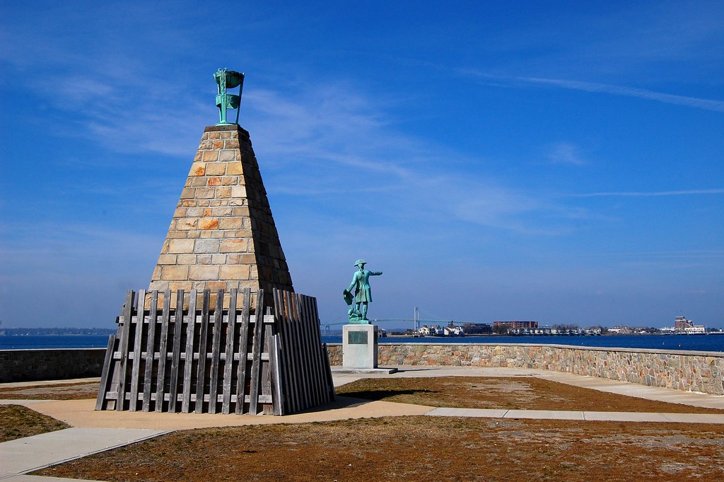 Rochambeau monument Kings Park, Newport, RI Josh McGinn Flickr