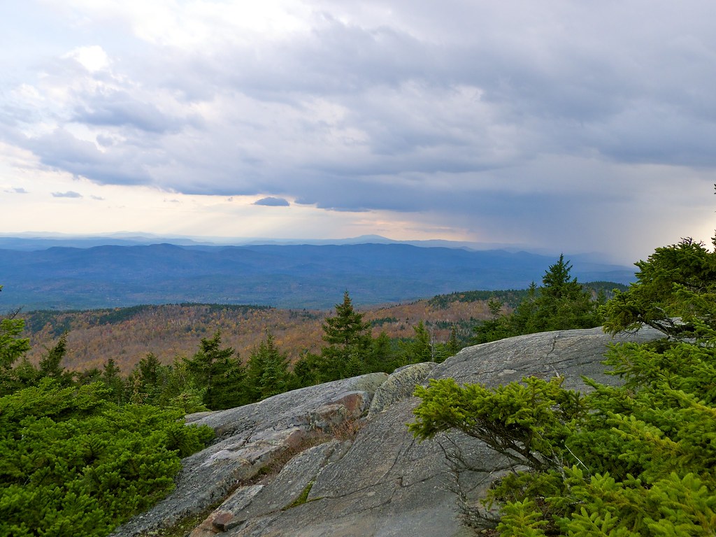 Distant Storm Rollins State Park in Warner, New Hampshire wxkeith